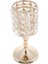 F Fityle 22CM Romantik Bling Kristal Adventive Tealight Şamdan Düğün Centerpieces # 3 L (Yurt Dışından) 1