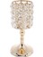 F Fityle 22CM Romantik Bling Kristal Adventive Tealight Şamdan Düğün Centerpieces # 3 L (Yurt Dışından) 2