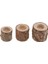 F Fityle Ağaç Stump Tealight Mumluk Şamdan Ev Düğün Için Standı 7 cm (Yurt Dışından) 5