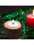 F Fityle Doğal Stump Adil Tealight Mumluk Ahşap Şamdan Saksı 4.2 cm 6x4.2 cm (Yurt Dışından) 2