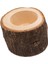 F Fityle Doğal Stump Adil Tealight Mumluk Ahşap Şamdan Saksı 4.2 cm 6x4.2 cm (Yurt Dışından) 4