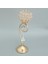 F Fityle Küre Ayağı Kristal Mum Çay Işık Tutucu Düğün Centerpiece 35 cm Altın (Yurt Dışından) 2
