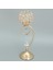 F Fityle Küre Ayağı Kristal Mum Çay Işık Tutucu Düğün Centerpiece 35 cm Altın (Yurt Dışından) 4