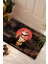 Ninja Kedi Kapı Önü Paspası Dekoratif Kapı Paspası Dış Mekan Paspas Ev Içi Paspası 45X70CM 2