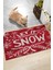 Let It Snow Kapı Önü Paspası Dekoratif Kapı Paspası Dış Mekan Paspas Ev Içi Paspası 45X70CM 3