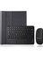 Lenovo Tab M8 TB-8505F Bluetooth Touchpad Klavye + Bluetooth Mouse + Standlı Kılıf - Bkk7 3