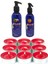 Aroma Terapi Spa Mum Hediyeli Yenilebilir Hindistan & Şeftali Vücut Masaj Yağı 120 ml 1