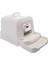 M-Pets Suez Rattan Kapalı Kedi Tuvaleti White 69X42X41CM 1