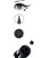 Çift Taraflı Yıldız Desenli Kalem Eyeliner 26041 2