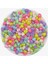 25GR 8mm Pastel Karışık Renkli Plastik Kalp Model Boncuk ,takı Yapım Boncuğu (25GR,~130 Adet) 1