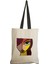 Renkli Kadın Desenli Tote Bag 1