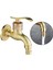 F Fityle İşlemeli Duvara Monte Musluk - Altın (Yurt Dışından) 4