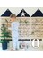 F Fityle Noel Advent Takvim Cepler ile Duvar Asılı Takvim Kız Çocuklar Için 24 Cepler (Yurt Dışından) 5