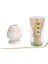Matcha Çay Çırpma Seti Bambu Çırpma Teli + Bambu Kaşık + Seramik Çırpma Tutucu Çiçek (Yurt Dışından) 5