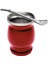 Paslanmaz Çelik Yerba Mate Kupası Seti Çift Katmanlı Vakum Yalıtım Kupa Kırmızı (Yurt Dışından) 1