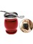 Paslanmaz Çelik Yerba Mate Kupası Seti Çift Katmanlı Vakum Yalıtım Kupa Kırmızı (Yurt Dışından) 3