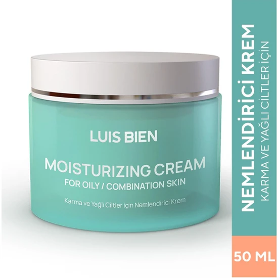hepsiburada Luis Bien Yağlı ve Karma Ciltler Için Nemlendirici Yüz Kremi 50 ml hepsiburada Luis Bien Yağlı ve Karma Ciltler Için Nemlendirici Yüz Kremi 50 ml