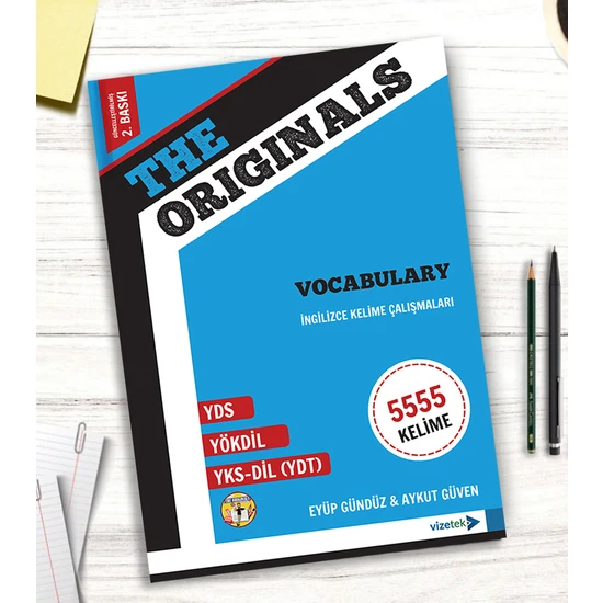 Vizetek Yayıncılık The Orıgınals Vocabulary: Ingilizce Kelime Çalışmaları (2.baskı)