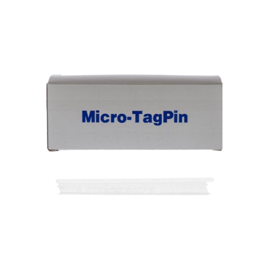 Micro-Tagpin Etiketleme Makinesi 4.4mm Micro Fine Kılçık Beyaz 10.000ADET