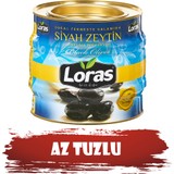Loras Gemlik Siyah Zeytin Teneke Mega 261 290 1,4 kg