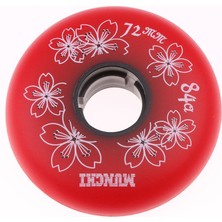 Homyl 4 Parça İnline Rulo Hokeyi Spor Paten Değiştirme Tekerlek 84A 72 mm (Yurt Dışından)