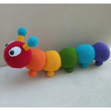 Veniem Amigurumi Toys Tırtıl Oyuncak Uyku Arkadaşım