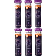 Sambucol Plus Kara Mürver 15 Efervesan Tablet X6