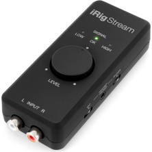 IK Multimedia Irig Stream iPhone, iPad ve Mac/pc Için Canlı Yayın Ses Kartı