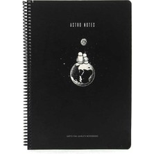 Gıpta Astro Notes Aşk Spiralli Karton Kapak 80 Yaprak A4 Çizgili Defter