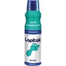 Lapitak 2'li Set Ayak Deodorantı 150 ml + Ayak Spreyi 125 ml
