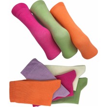 Black Arden Socks 5 Çift Düz Pastel Renkli Soket Çorap  36-41 Numara  BT-0336