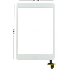 Atlas Aksesuar Apple iPad Mini A1432 Dokunmatik Ekran Beyaz
