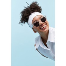 Mirach Penye Bandana - Beyaz