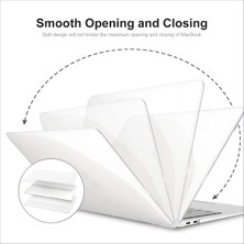 Enkay Ab Versiyonu 3'ü 1 Arada Kristal Dizüstü Bilgisayar Kapağı MacBook A2485 Için Set Açık Mavi (Yurt Dışından)