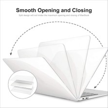 Enkay Ab Versiyonu 3'ü 1 Arada Kristal Dizüstü Bilgisayar Kapağı MacBook A2485 Için Set Turuncu (Yurt Dışından)