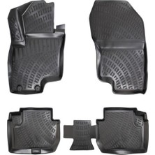 Tegin Mercedes ml Serisi W164 2006-2011 3D Havuzlu Siyah Paspas