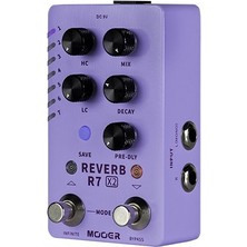 Mooer R7 X2 Stereo Reverb Pedalı M723