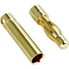 Motorobit 4mm Banana Bullet Plug Çifti