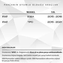 Alpha Auto Part Fiat Egea, Tipo Için Ön Cam Su Fıskiye Memesi - Sol -