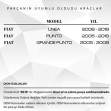 Alpha Auto Part Fiat Linea, Punto, Grande Punto Için Iç Açma Kolu - Sol -