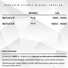 Alpha Auto Part Renault R9, R11 Için Koltuk Ayar Kolu - Oem: 7700708196