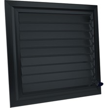Panjurfan 30X55 Alüminyum Hareketli Yüzeysel Antrasit Gri Banyo Wc Menfezi