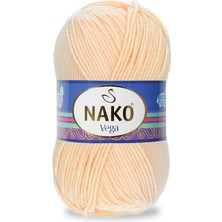 Nako Vega El Örgü Ipi  00099 Açık Kavun