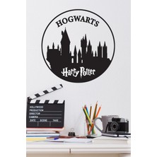Gifi Duvar Sticker Harry Potter Hogwarts Bina Lisanslı Tasarım 30X30CM