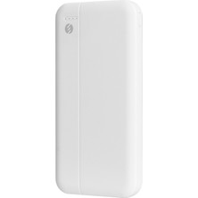 S-link IP-G10N 10000mAh Micro+Type C Girişli Powerbank Beyaz Taşınabilir Pil Şarj Cihazı