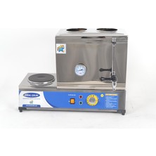 Ideal Çay Ocağı Kazanı 30 L Iki Demlikli Elektrikli Çay Pleytli
