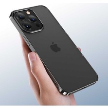 Benks Apple iPhone 13 Pro Max Uyumlu Kılıf Mat Ultra Yumuşak Benks Matte Electroplated Tpu Case