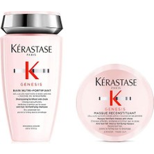 Kerastase Genesis Bain Hydra-Fortifiant Şampuan 250 Ml + Genesis Maske 75 Ml