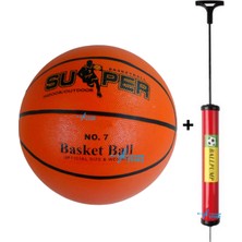 Yk Store Sport Süper Basket Topu 7 Numara ve Şişirme Pompası Hediye