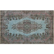 Sempati Halı Eskitme El Dokuma Vintage Halı 175 x 268 cm 8394